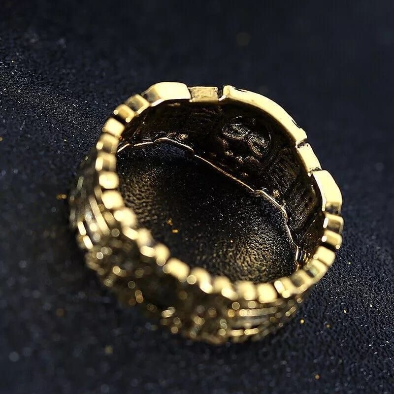 Cincin Tengkorak Night Riders/Ring med hodeskalle Night Riders/Cincin Motif Tengkorak Night RIders/R