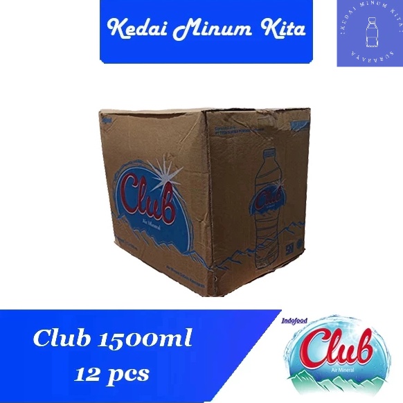 

[RKD] Club Mineral Water 1500ml Dus (12 botol) 4180