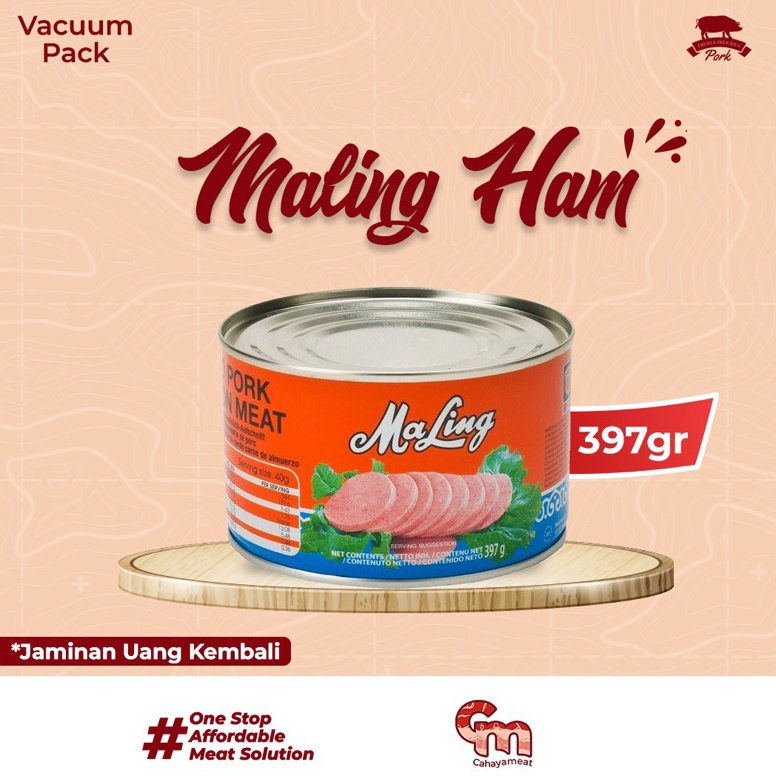 

[✩Y9(] Maling Ham / Canned Pork Luncheon Meat Ham Discount