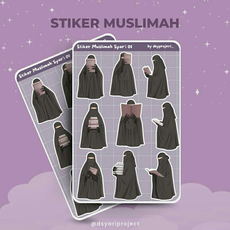 

Stiker Muslimah Syar'i / Stiker Jurnal