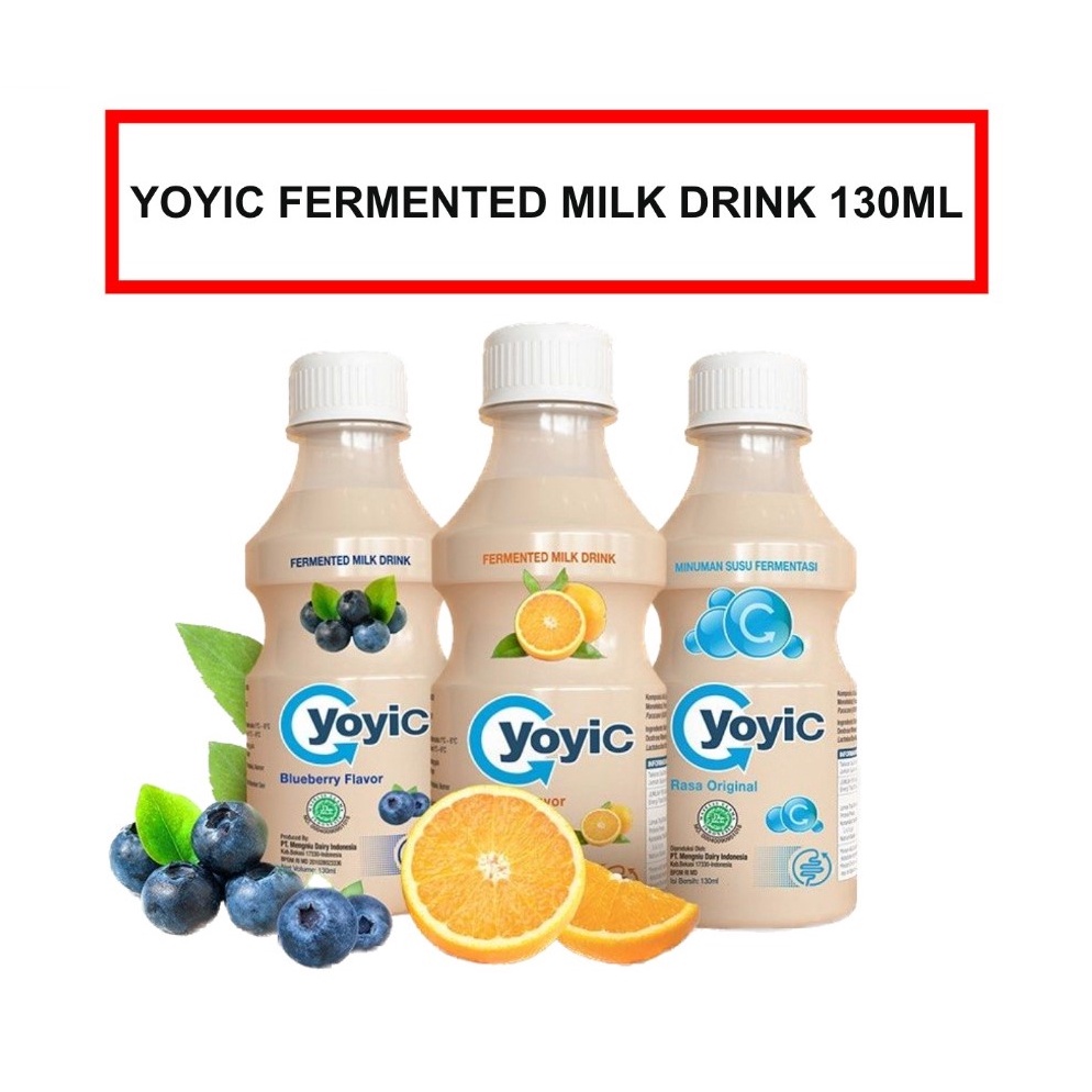 

[WVI54] YOYIC MINUMAN SUSU FERMENTASI 130ml x 12 BOTOL 85