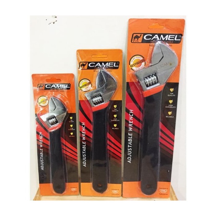 KUNCI INGGRIS PRESS SET/KUNCI PAS CAMEL (BERBAGAI UKURAN)