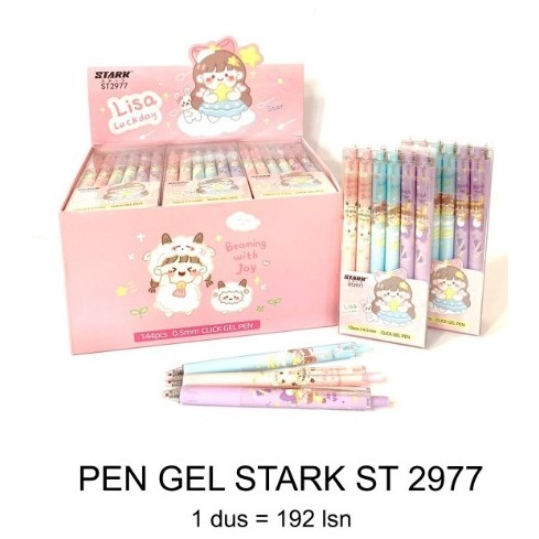 

Stark Pulpen Pen Gel Alat Tulis Kantor ST-2977