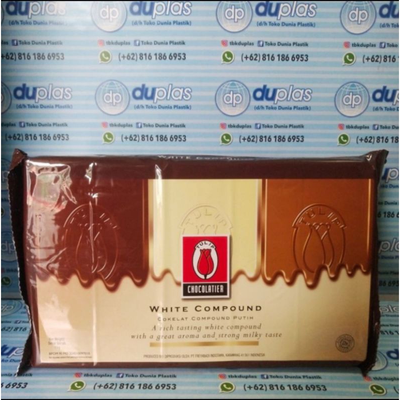 

Tulip White Chocolate Compound 1 kg