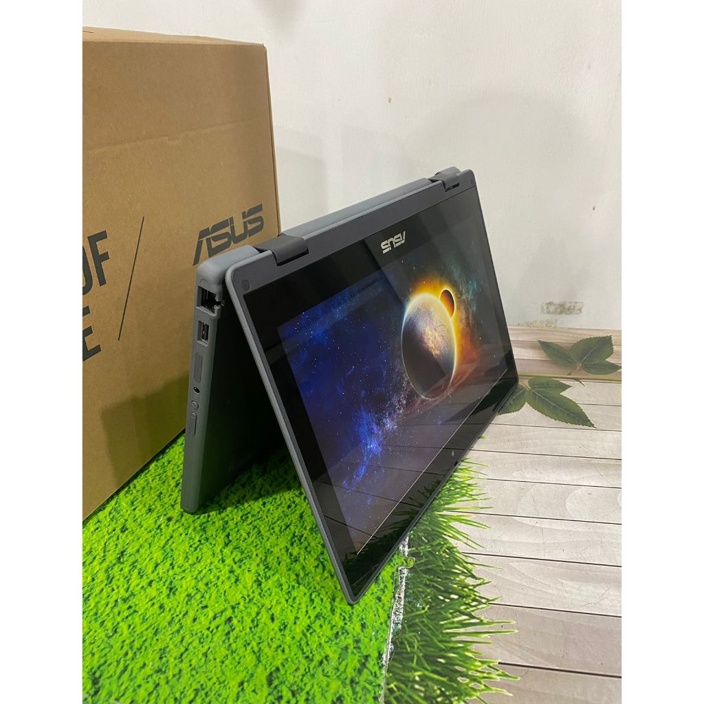 ASUS BR1100FKA Ram 4GB 128 SSD Win.10-11,6"inch slim Touchscreen Flip360 MURAH