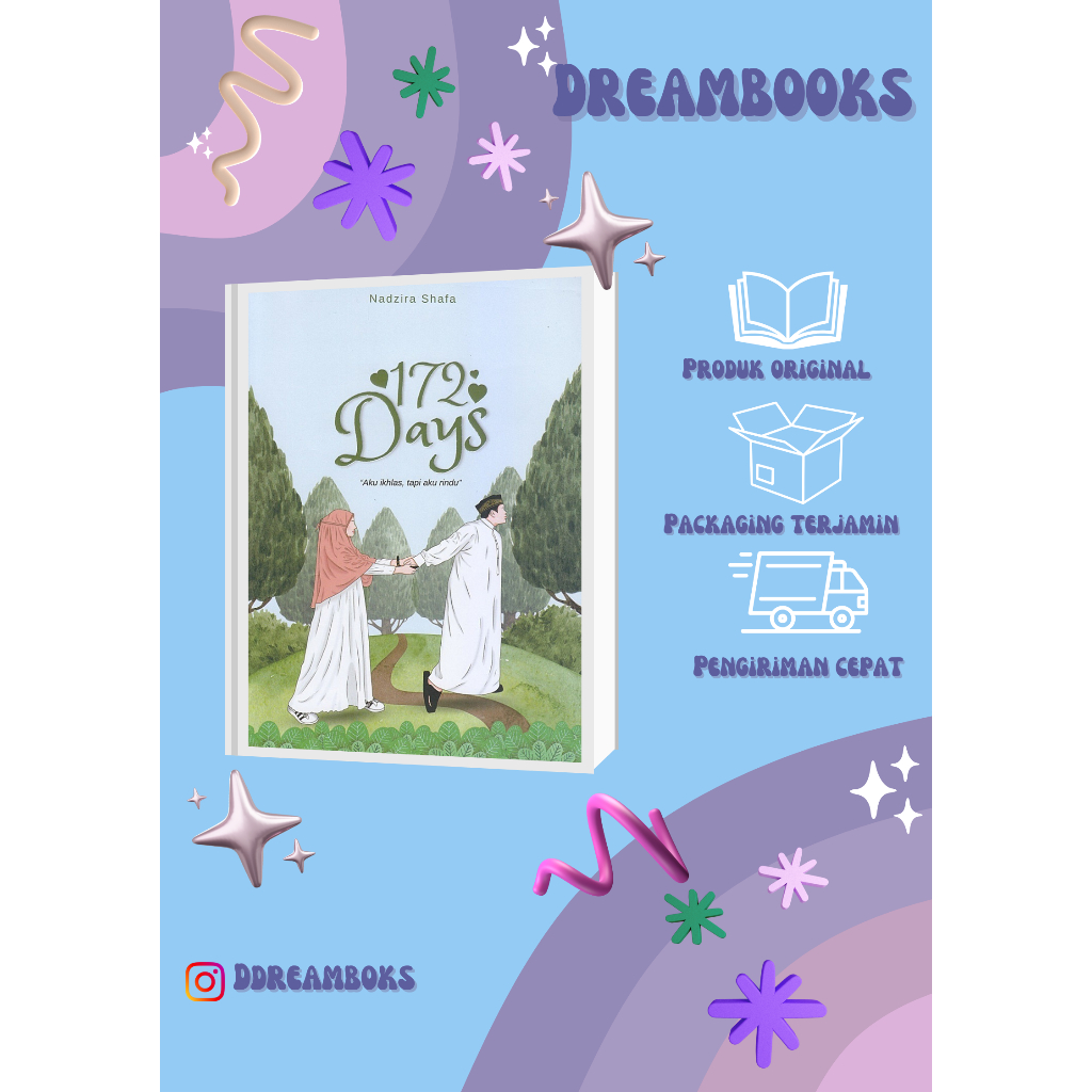 Buku Novel 172 Days by Zira