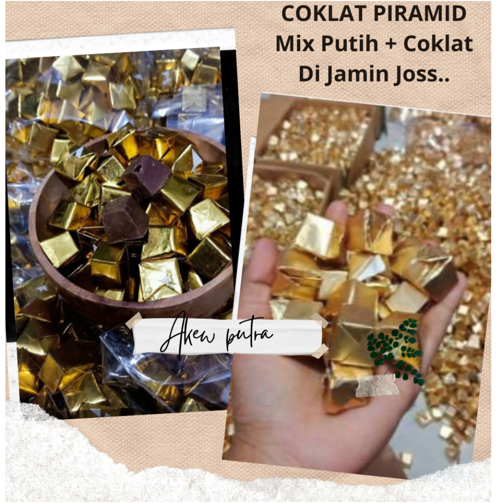 

COKLAT PIRAMID 1KG BAHAN SILVERQUEEN MIX COKLAT KILOAN/COKLAT PIRAMID 1KG COKLAT SILVERQUEEN