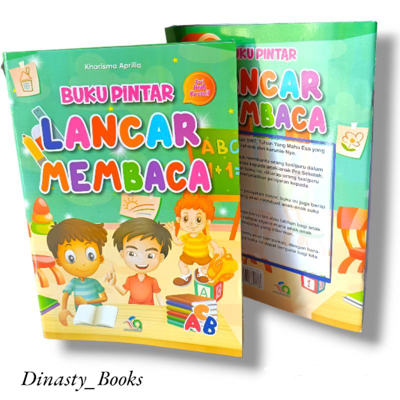 BUKU BELAJAR MEMBACA ANAK TK/BUKU ANAK TK PAUD