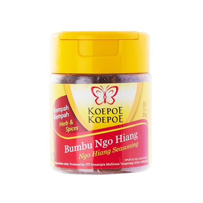 

KOEPOE Bumbu Ngo Hiang 23gr - Ngohiang Ngohiong - Chinese Five Spices Seasoning Powder