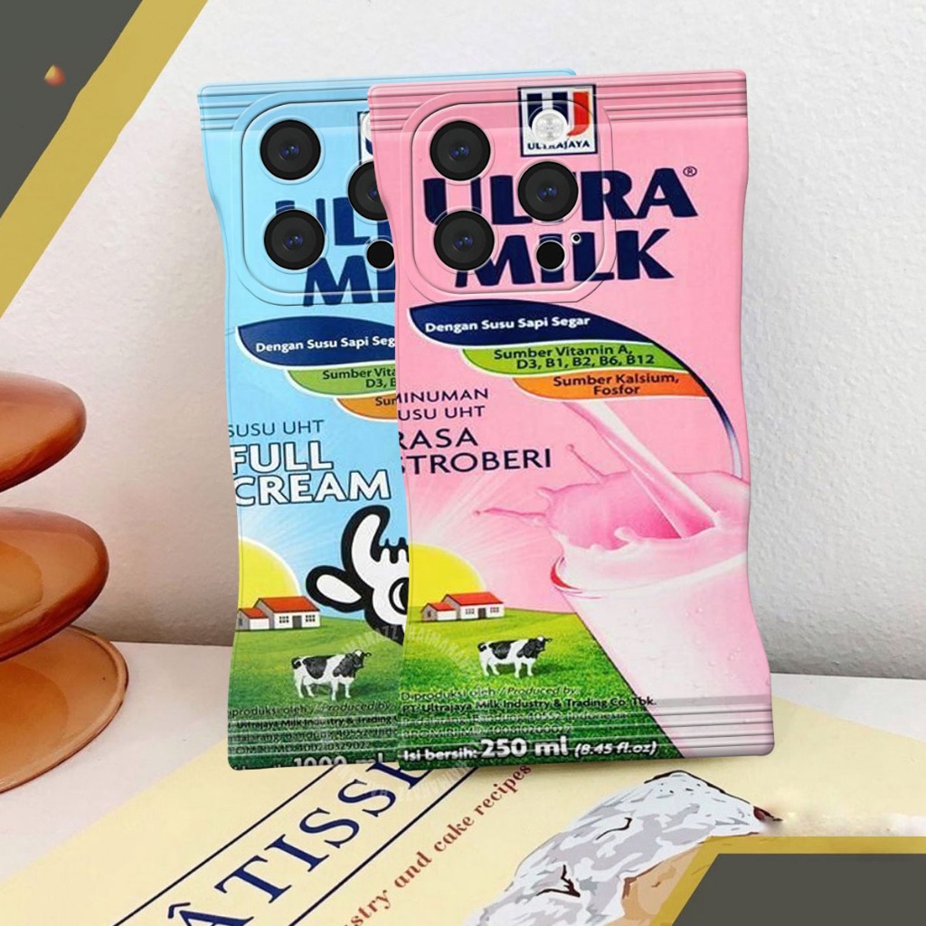 Kaikana Case Snack Motif Ultr4 Milk List Di Slide Berikutnya ( Bahan Softcase Lentur ) Soft case Sna