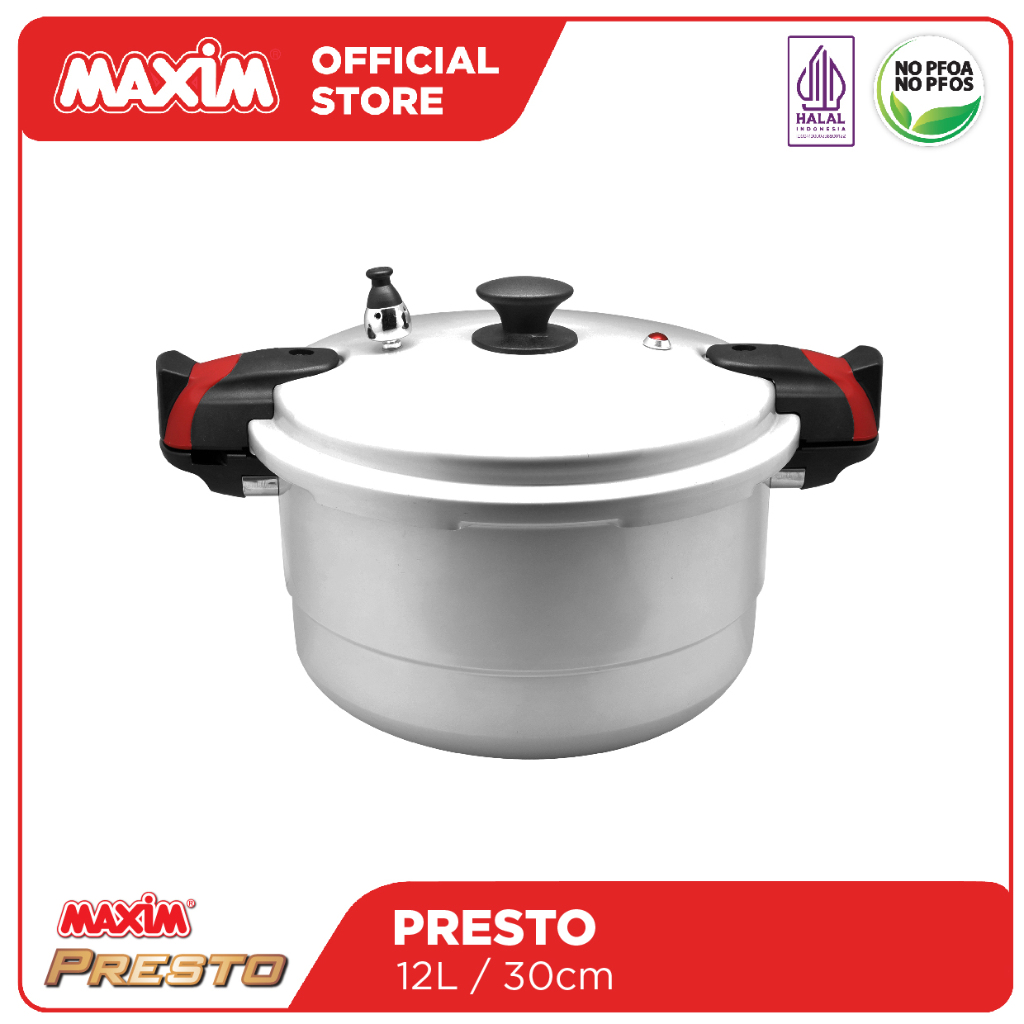 Maxim Presto 12L Panci Pelunak Daging 30cm