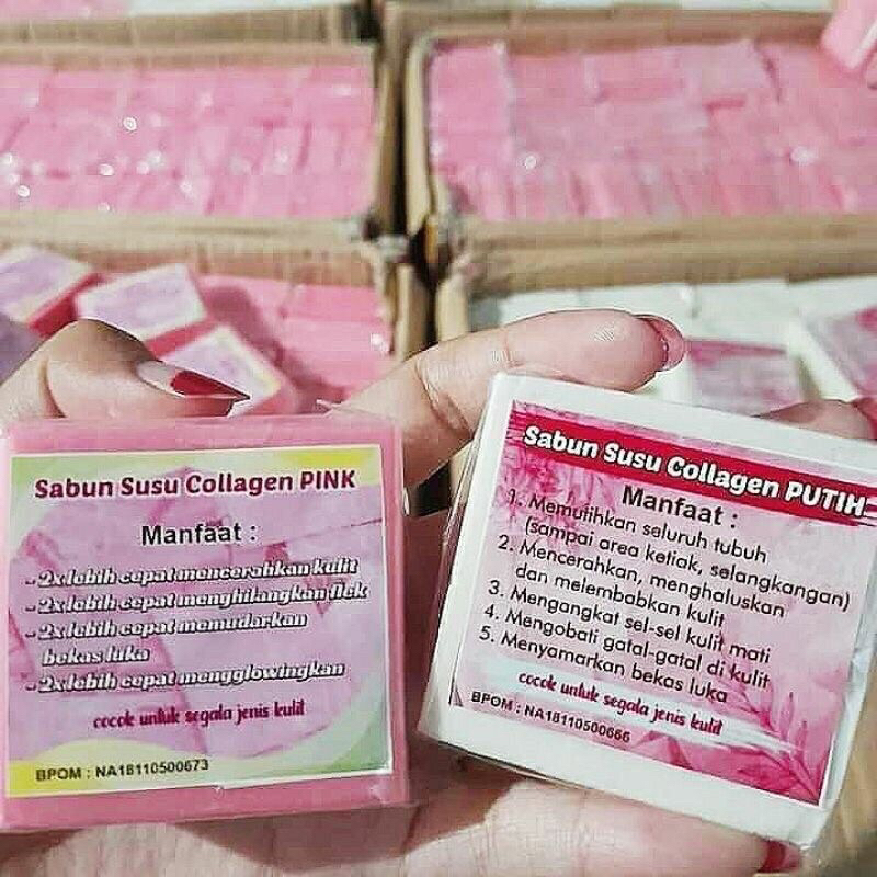 Sabun Susu Pemutih Wajah Dan Badan