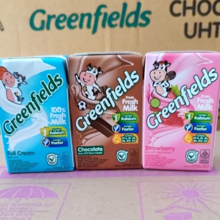 

WU9237 SUSU GREENFIELDS UHT 105ML 105 ML DUS KARTON KARDUS ↔Hot Sale