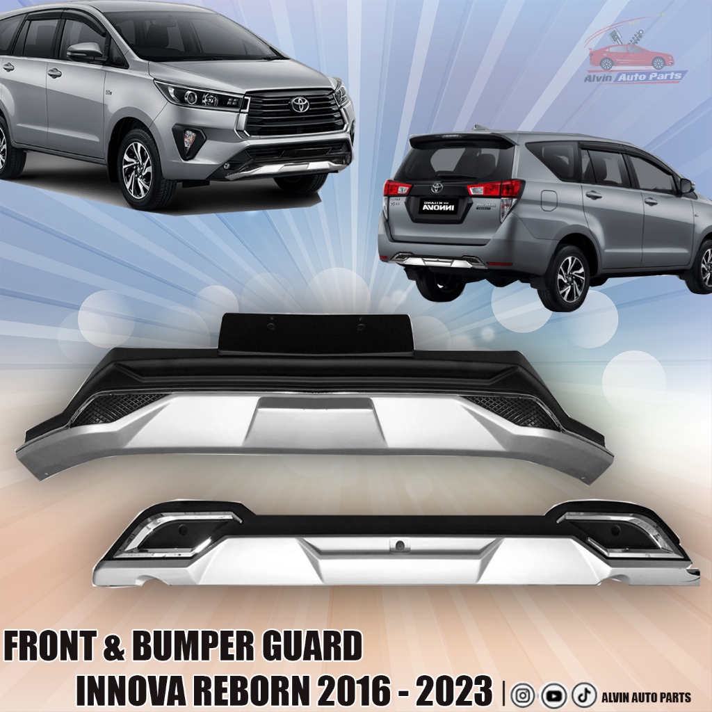 BUMPER DEPAN BELAKANG INNOVA REBORN 2016 - 2021 / BUMPER GUARD INNOVA REBORN