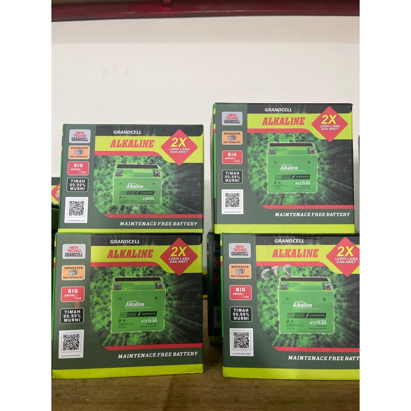 aki alkaline atz7s satria fu vario 150 beat nmax earox
