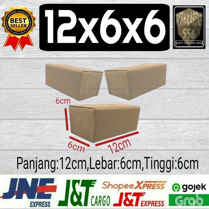 

12x6x6 karton box/kardus packing/kardus mini