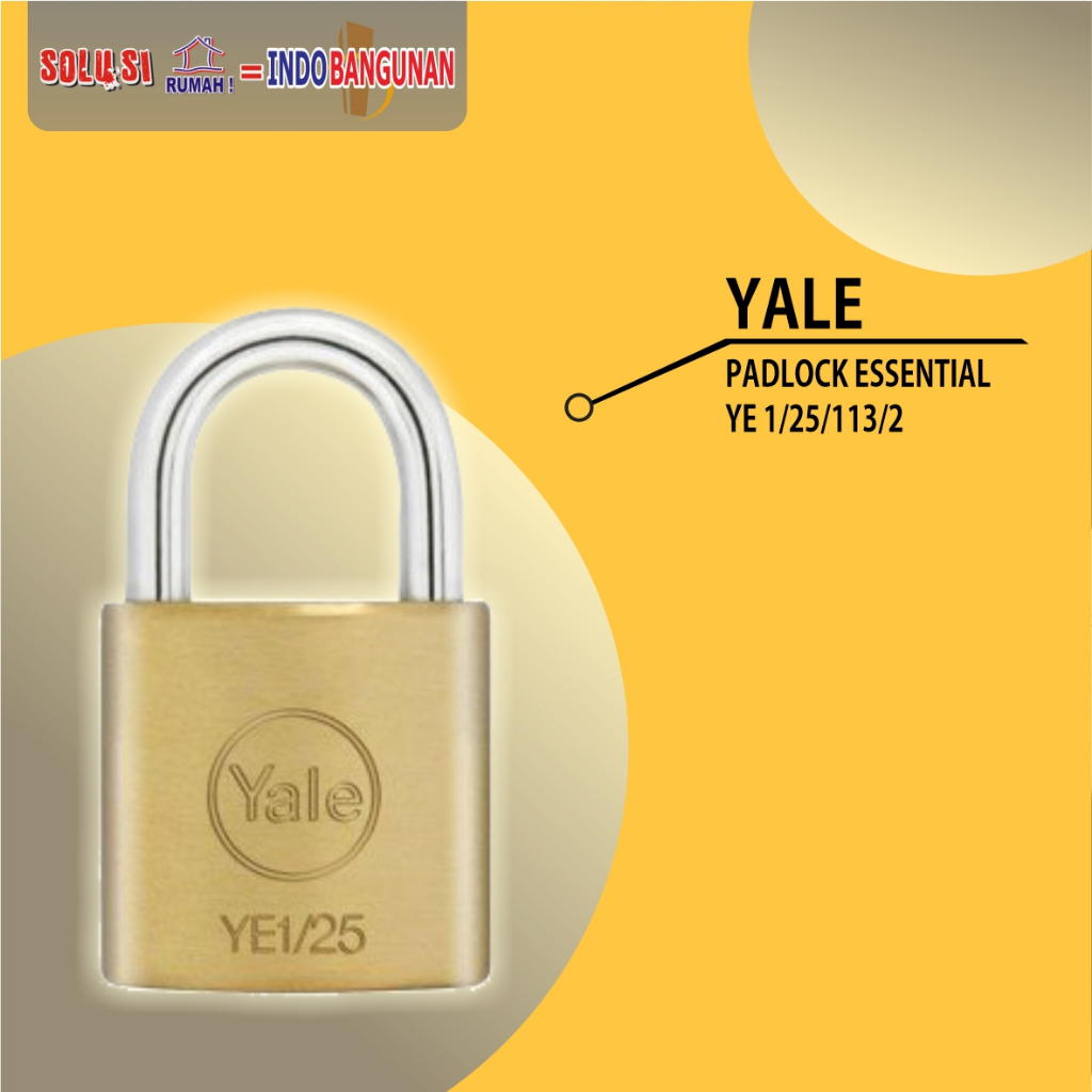 YALE - PADLOCK ESSENTIAL YE (PART 2)/ GEMBOK/ PADLOCK