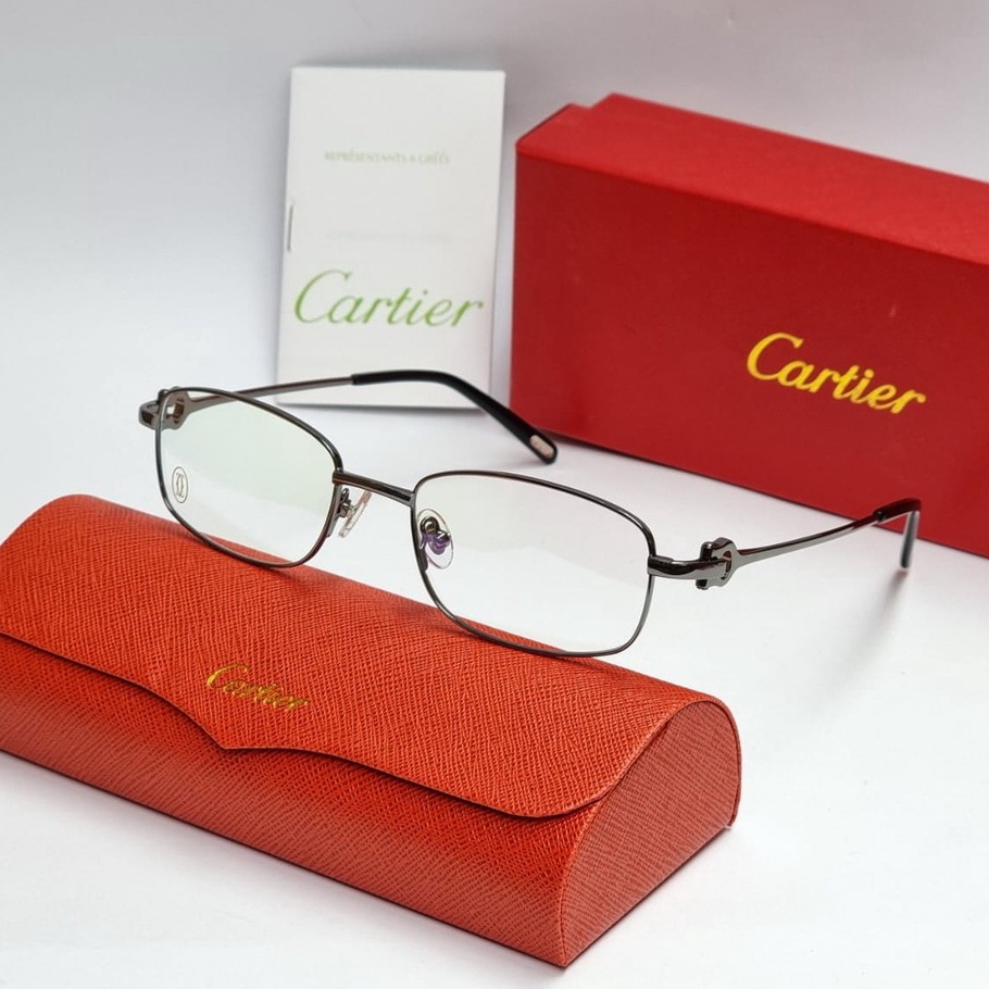 Frame kacamata casual cartier titanium limited edition sunglasses like original