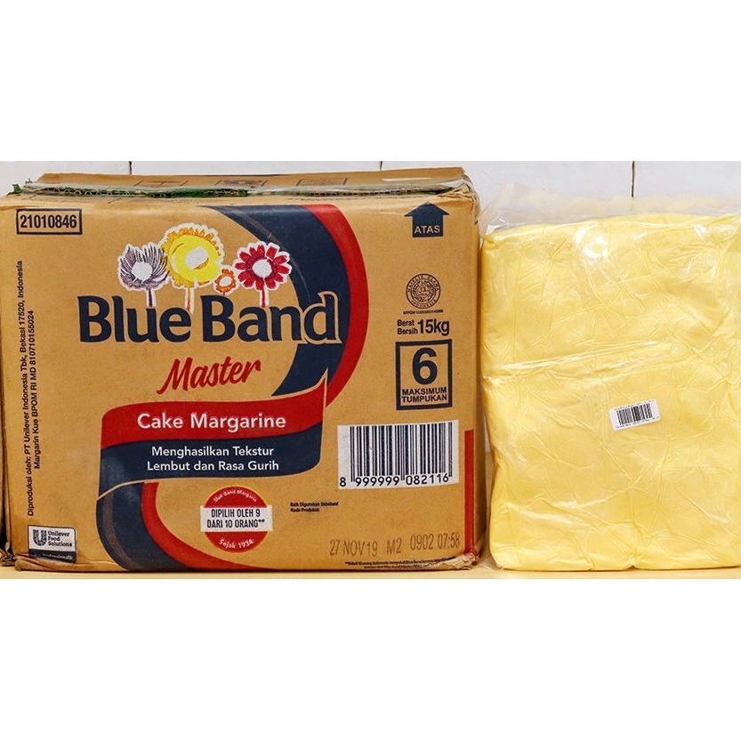 

[PRODUK LF8WW75] BLUEBAND MARGARIN 500gr - BLUE BAND MCM - MASTER CAKE MARGARINE 100% ASLI 83