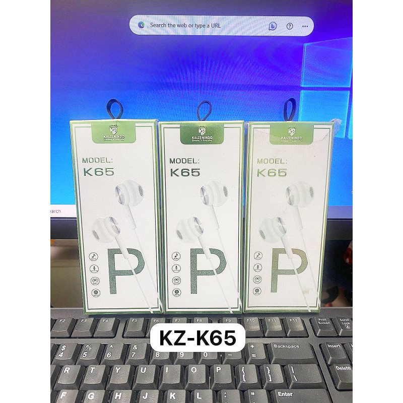 Headset Kabel Kualitas Bagus KZ-K65