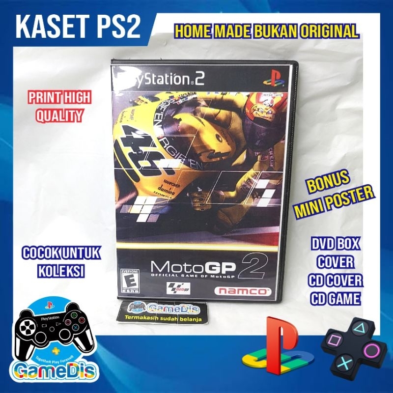 PS2 Kaset MOTOGP 2 | High Quality
