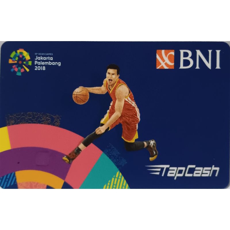 Tapcash BNI Asian Games biru