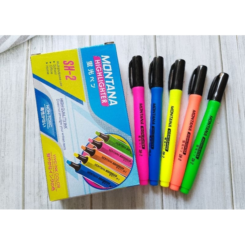 

(1PC) MONTANA HIGHLIGHTER SH-2 WARNA NEON
