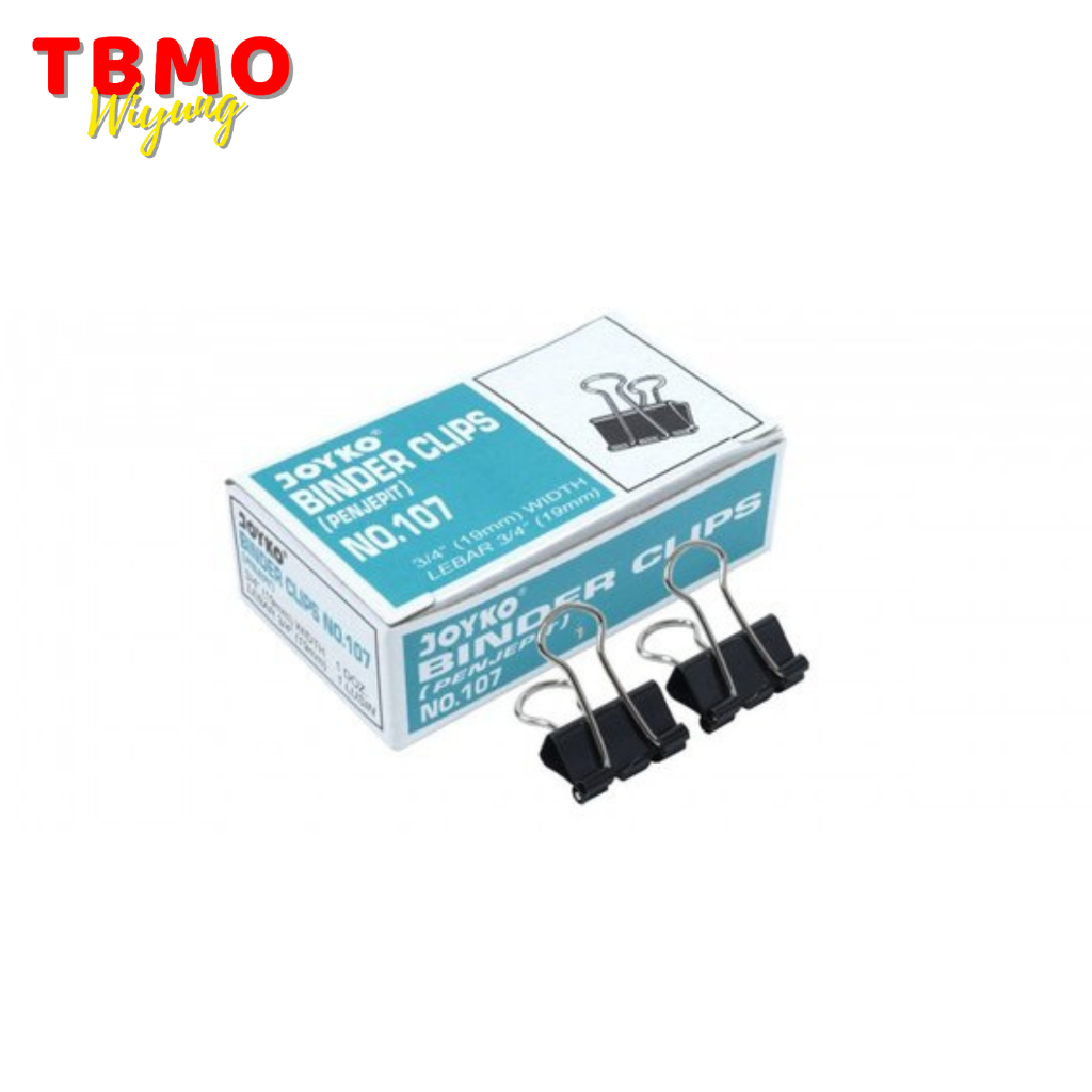 

TBMO Binder Clip Joyko No 107 / Binder Klip