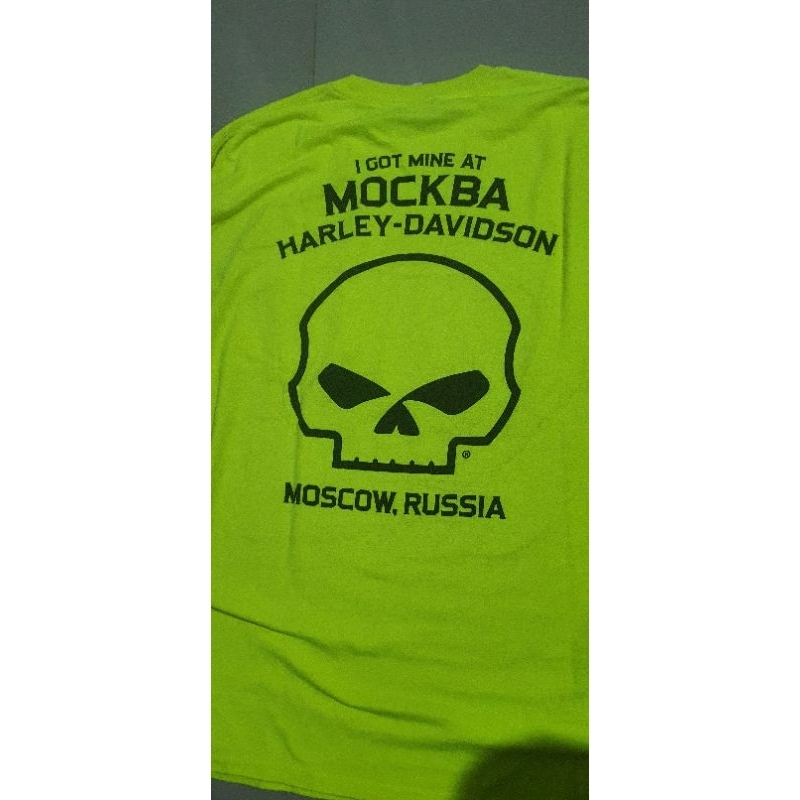 kaos Harley Moscow lengan panjang