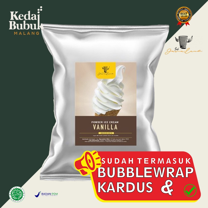 

Bubuk Ice Cream Vanilla 1 Kg Javaland