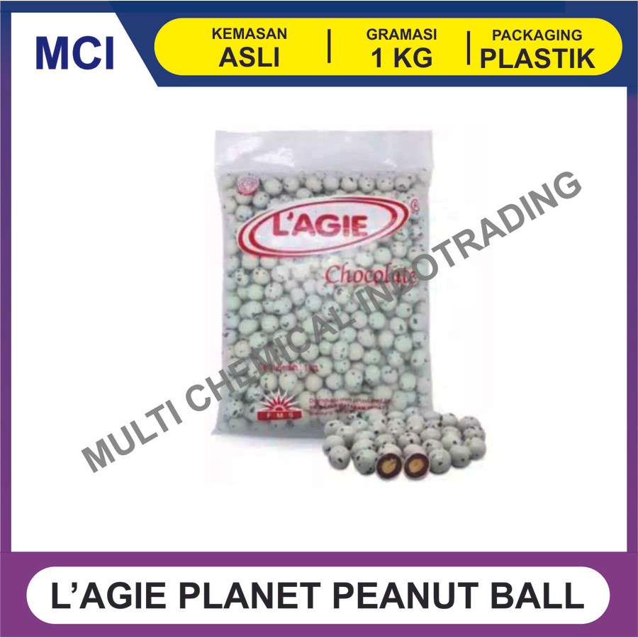 

LAGIE FEBBY PEANUT PLANET 1 KG - 1 DUS 6 PCS / COKELAT KACANG TANAH