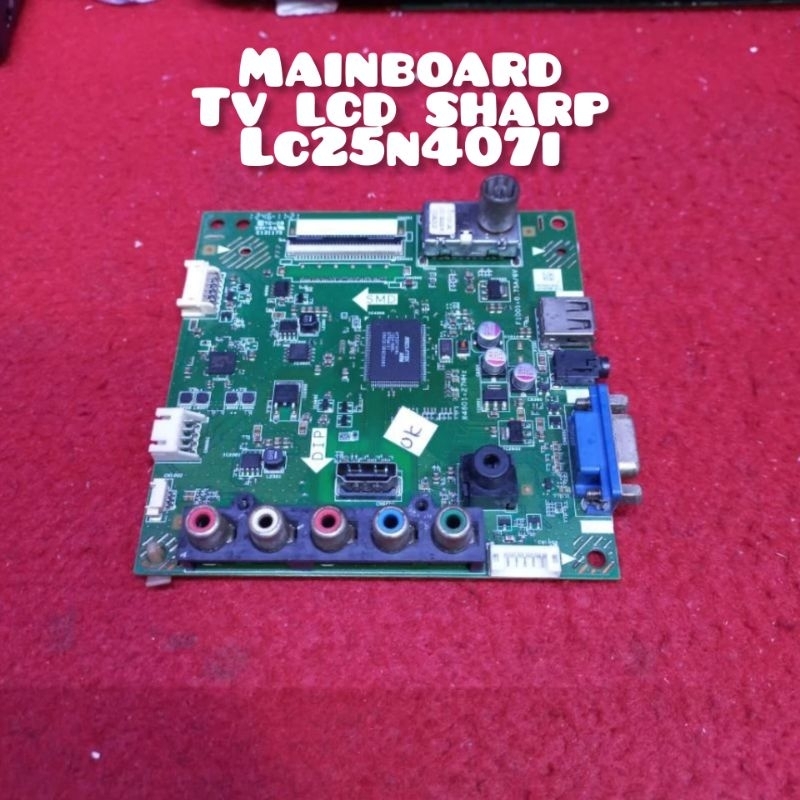 MB MAINBOARD TV LCD SHARP LC-24N407I 24N407I
