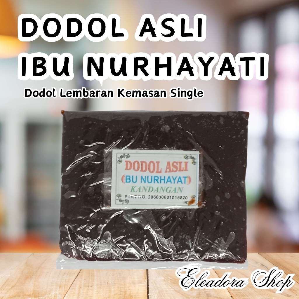 

Dodol Kandangan Asli Ibu Nurhayati - Kemasan Lembaran - Khas Kalimantan Selatan