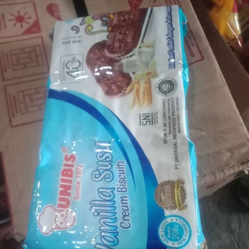 

Unibis Vanilla cream biscuit