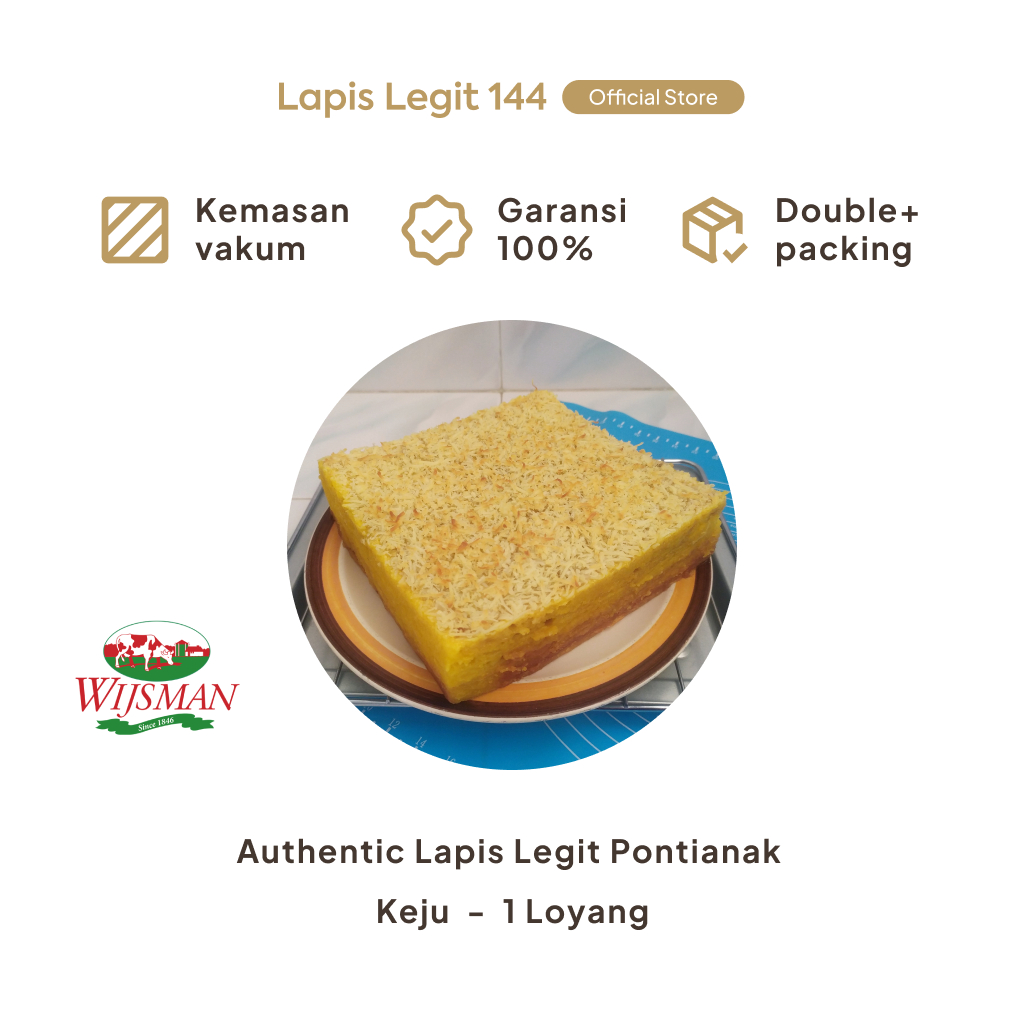 

Authentic Lapis Legit Pontianak - Original - 1 Loyang