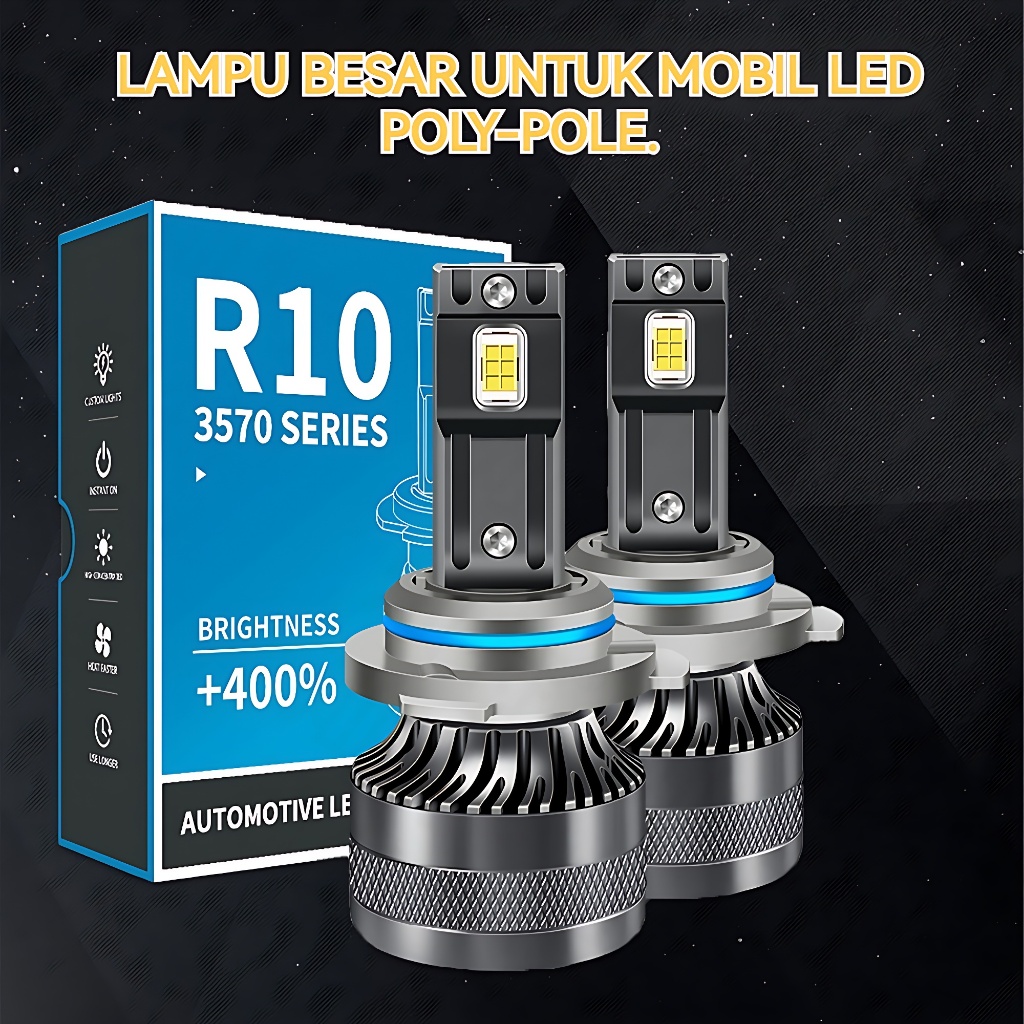 H11 H4 H7 H9 H8 H16 9005 HB3 9012 HIR2 12-24v 110W 28000LM 2pcs 6000k putih LED Mobil Lampu