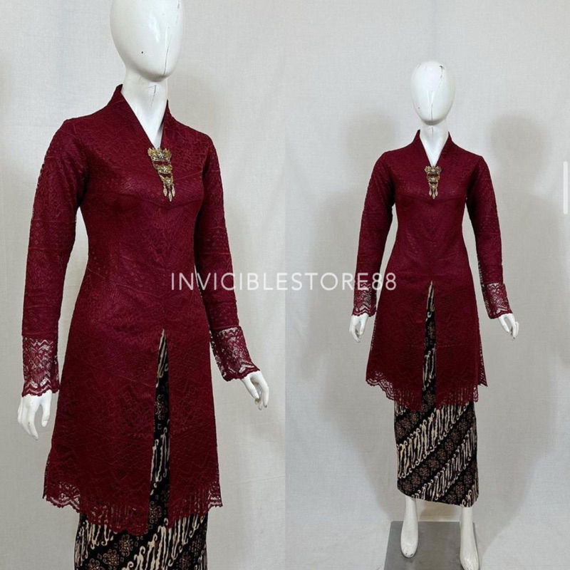 Kebaya Tunik / Tunik Tulle / Kebaya Modern / Kebaya tile / Kebaya Busui / Batik Couple