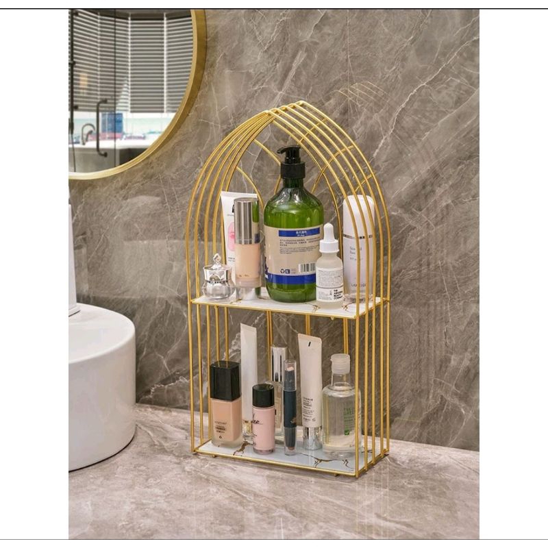 Tempat kue-Rak sangkar 2 susun/1 susunTempat seserahan-RAK KUE