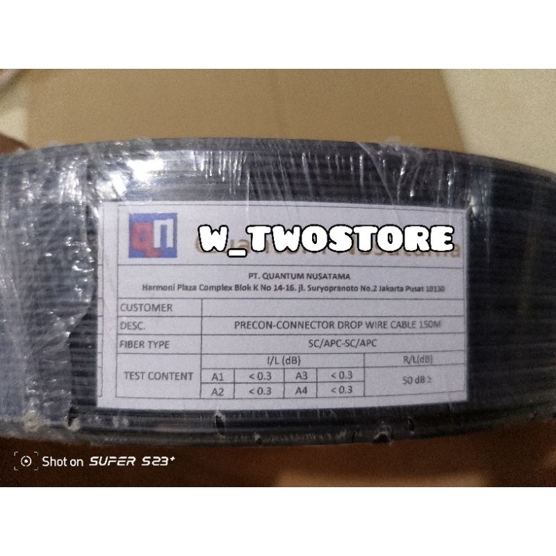 Kabel precon FO 150M FTTH