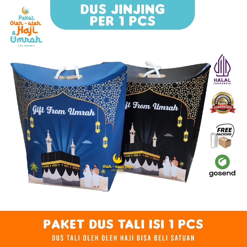 

Dus Jinjing Tali Oleh Oleh Haji Dan Umroh Kualitas baik bahan tebal 25 Pcs,