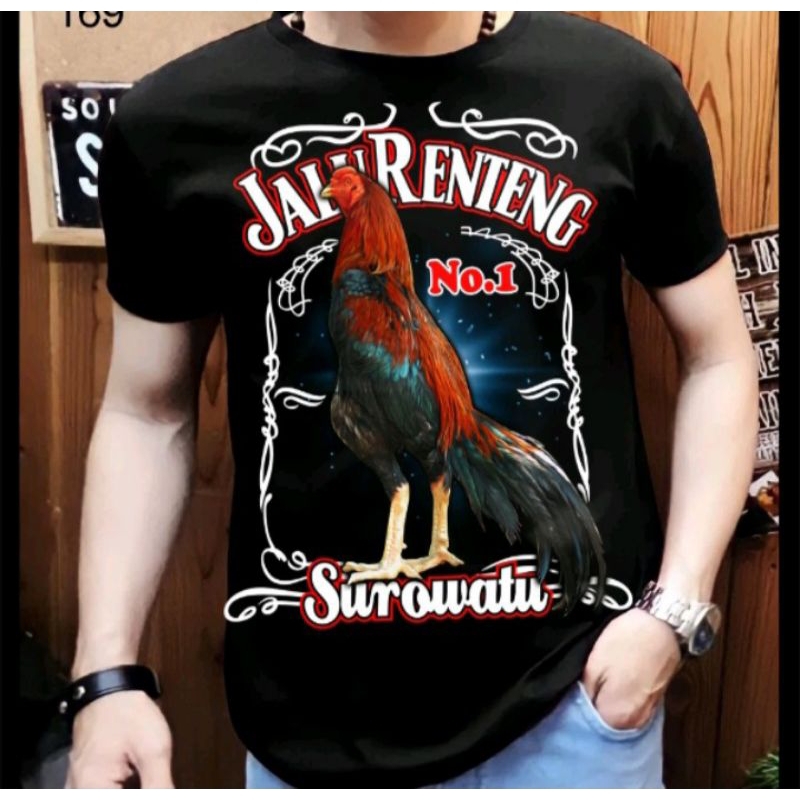 Kaos ayam petarung