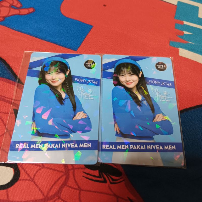 Photocard Fiony Nivea Man