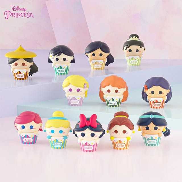 PAJANGAN BLIND BOX PRINCESS MINI CUPCAKE TIDAK SEGEL