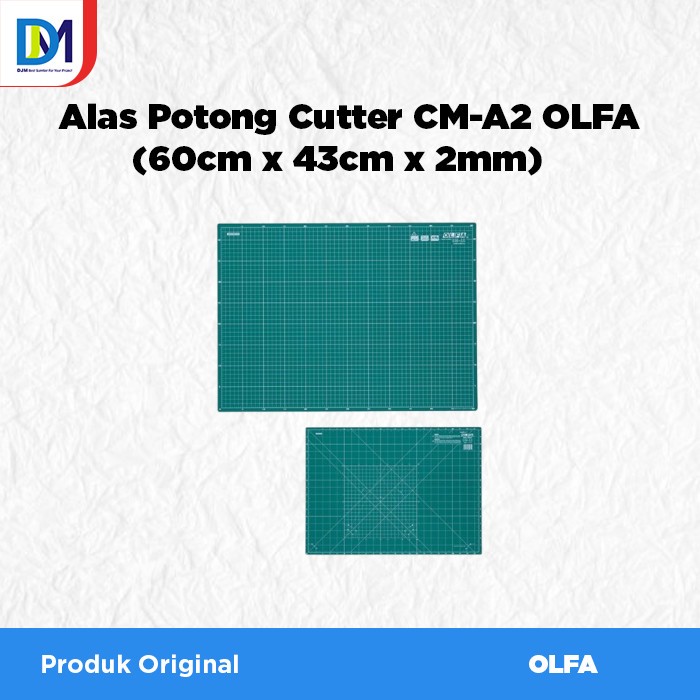 

Alas Potong Cutter CM-A2 OLFA (60cm x 43cm x 2mm) Produk Original
