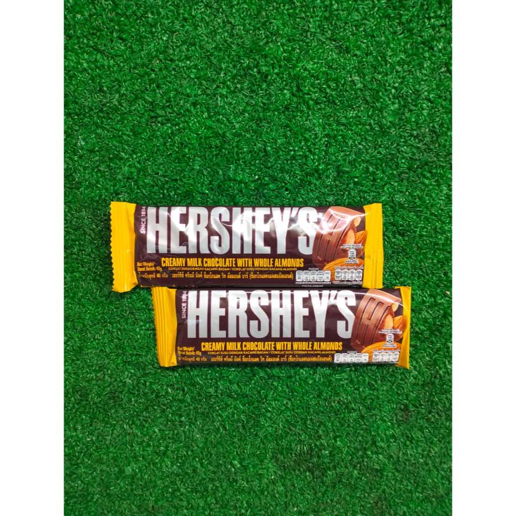 

Hershey'S Creamy Milk Chocolate With Almonds 40Gr