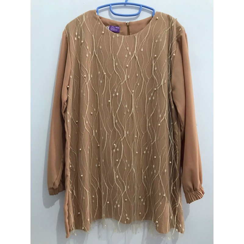 Atasan Brukat Wanita / Blouse Brukat / Baju Kondangan