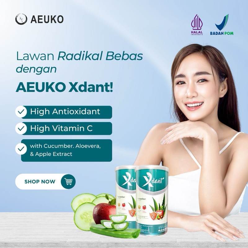 

[300gr] S089 | XDant minuman Antioksidant dan Hight Vitamin C |Aeuko Xdant | X-Dant Suplemen Antioxidant