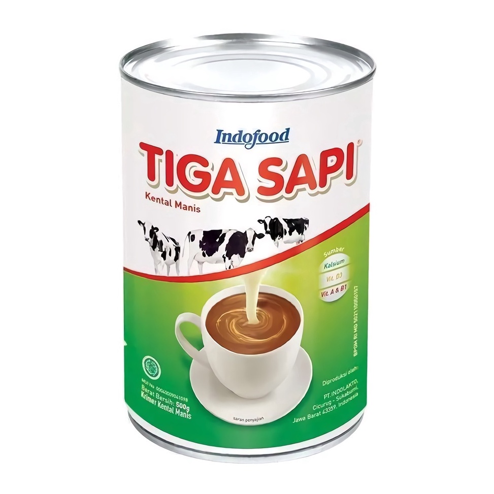 

EW51 Susu Kental Manis Tiga Sapi 490gr ✰Laris