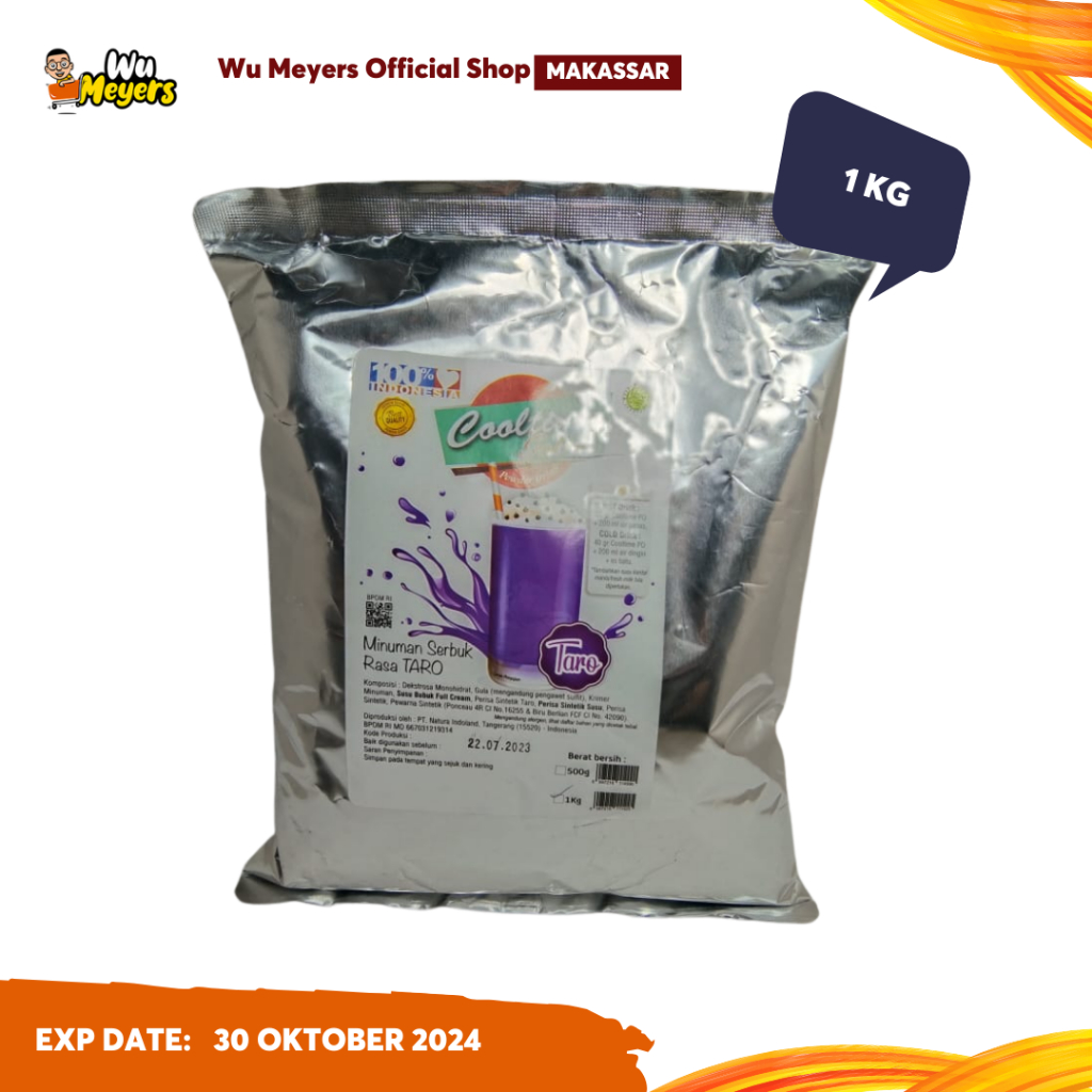 Cooltime Taro 1kg - Minuman Bubuk Instan - Wu Meyers Makassar