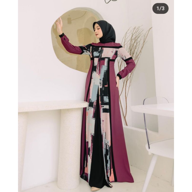 Gwen Abstrak Dress by Madeira Original 100% Size XXL